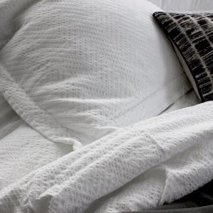 Bedding Throws: Cassis European Pillowcases - Pair