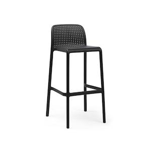 Lincoln Indoor/Outdoor Bar Stool - Charcoal