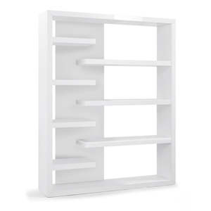 Display Cabinets Shelving: Wall Divider, Small - White
