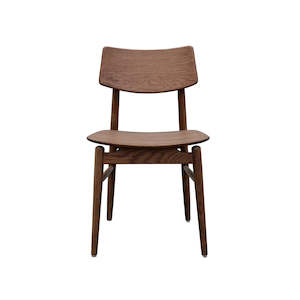Dining Chairs: Oslo Dining Chair - Brown Oak