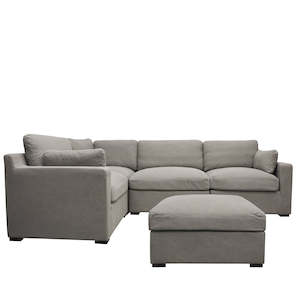 Lisbon 5 Piece Modular Sofa - Grey
