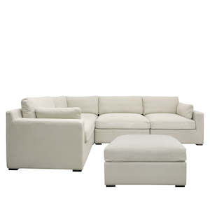 Lisbon 5 Piece Modular Sofa - Sand