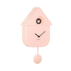 Products: Modern Cuckoo Clock - Soft Pink