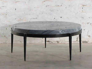 Sale 1: Tangent Large Coffee Table - Grey/Black Marble Top