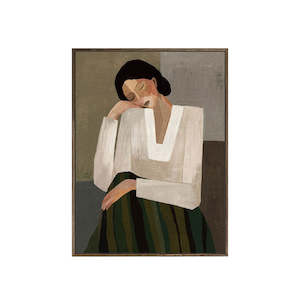 Hand Painted & Framed Canvas Art - Rue