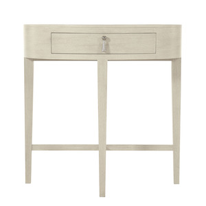 Bedside Tables: Hamptons Oval Bedside Table