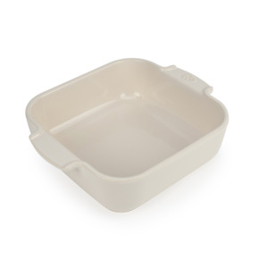 Bakeware: Ceramic Square Baking Dish Small - Ecru