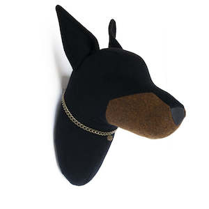 Softheads: Softhead Doberman - Charcoal