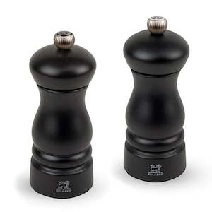 Salt Pepper Mills: Clermont Salt & Pepper Gift Set - Black
