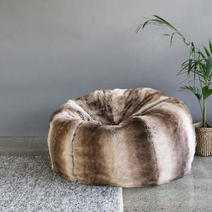 Fur Bean Bag - Sable