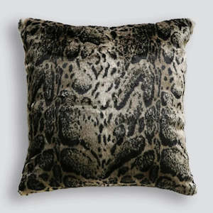 Faux Fur Cushions: Fur Cushion - African Leopard (3 Sizes)