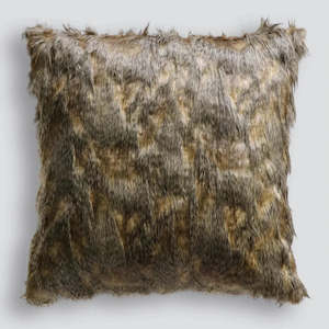 Faux Fur Cushions: Fur Cushion - Red Fox (3 Sizes)