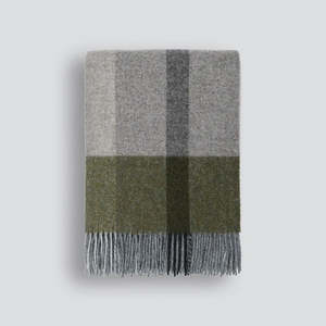 Products: Brunswick Wool Throw - Olive