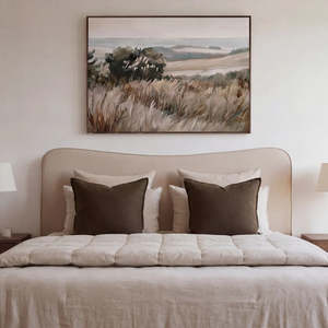 Products: Harper Headboard - Beige 3 Sizes
