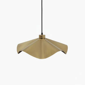 Products: Wave Pendant - Gold