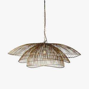 Products: Havana Layered Pendant - Antique Brass