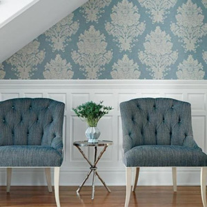 Wallpaper: Licata - Thibaut Damask Resource Collection