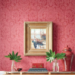 Wallpaper: Dorian Damask - Thibaut Damask Resource Collection