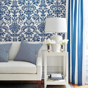Wallpaper: Ashley  - Thibaut Damask Resource Collection