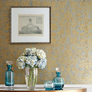 Wallpaper: Curtis - Thibaut Damask Resource Collection
