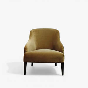 Luna Occasional Chair - Gold