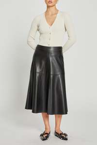 New Arrivals: Vegan Imma Skirt | Black