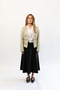 Calcarea Akari Blazer | Eucalyptus