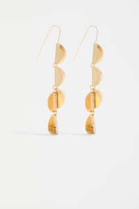 Elk: Fossen Drop Earring | Gold