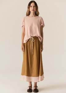 Zone Twist Tee | Blush