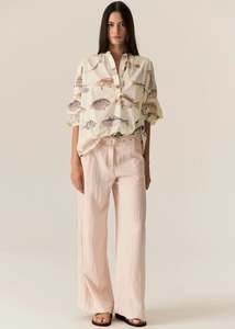 Faire Belted Pant | Blush