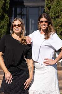 Ayva Tia Twist Tee White