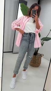 Cheryls Favourites: Shine On Label Ryker Slim Leg Turn Up Cuff Jean Indigo