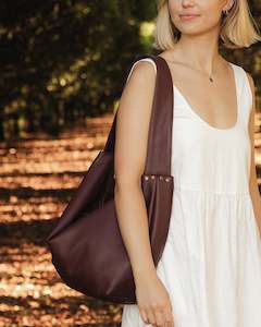 Louenhide Morgan Shoulder Bag Burgundy