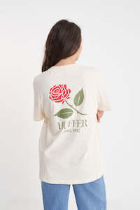 Huffer Relax Tee 190/Frame Ecru