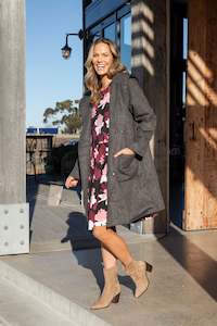 Sale: Elm Jordan Coat Charcoal