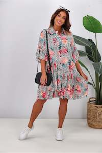 Sale: Dreamcatcher Megan Mini Dress Multi Floral