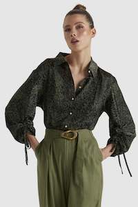 Fate Explorer Shirt Khaki Leopard