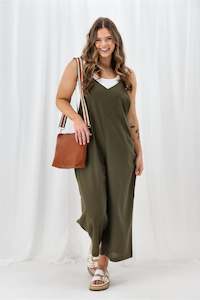 Best Sellers: Sunday Boho Lucy Overall Olive