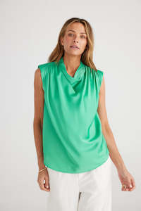 Brave True: Brave+True Jana Top Green