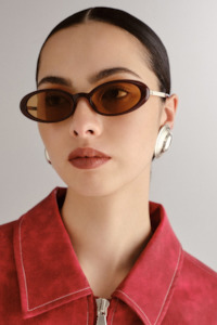 Le Specs: Le Specs Magnifique Sunglasses Cocoa