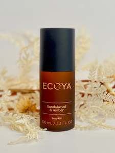 Ecoya: Ecoya Body Oil Sandalwood and Amber