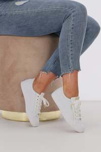 Keds Jump Kick Leather Sneaker White