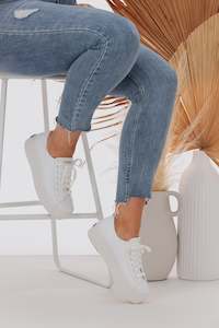 Keds Triple Up Leather Sneaker White