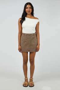 All About Eve Becca Skirt Cocoa