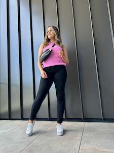 Paper Heart Lola: Shine On Label Sculpt Denim Black