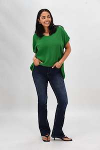 Sculpt: Shine On Label Sculpt Bootleg Jeans Full Length Super Dark Indigo V2