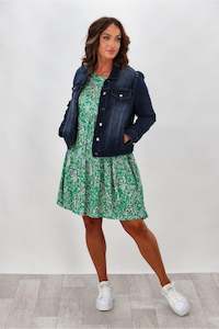 Sculpt Denim Jacket Dark Indigo