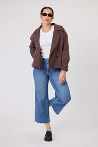 Shine On Label Stellar High Rise Side Panel Wide Leg Jean