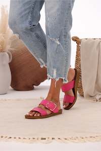 Los Cabos: Los Cabos Doti Sandal Fushsia