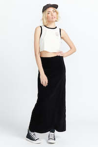 Volcom Cording To U Skirt Black